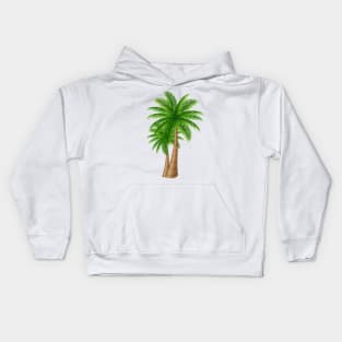 coconut palm Kids Hoodie